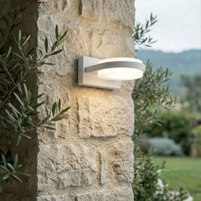 Applique LED 12W Circolare per esterni a Luce Diffusa IP54 Bianca Colore Bianco Naturale 4.000K