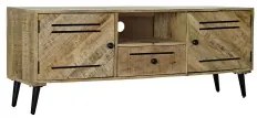 Mobile TV DKD Home Decor Marrone Metallo Legno di mango (150 x 59 x 40 cm)