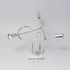 Plafoniera OXFORD 3xE27/15W/230V cromo lucido