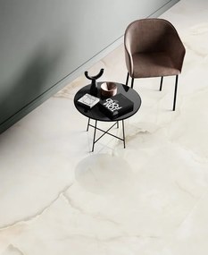 Pavimento 90x180 Effetto marmo in gres Onice White Lucido Pure Marble CSAONWHK18 Ceramica Sant Agostino