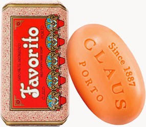 Sapone fatto a mano Favorito Papavero rosso (frutti di bosco rossi, foglie verdi)