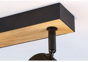 Rabalux 71152 - Faretto METTA 2xE14/40W/230V quercia