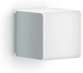 Applique LED moderno da esterno L 840 grigio IP44, con sensore di movimento luce bianco caldo dimmerabile 305 lumen, STEINEL