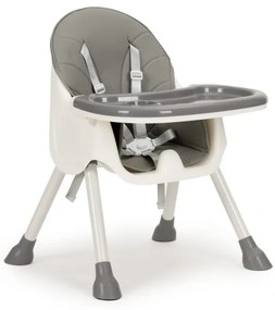 Sedia da pranzo grigia per bambini HC-823-GRAY