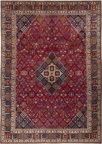 Meymeh Tappeto 420 x 300 Rosso (Iran) Annodato A Mano