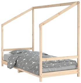 Giroletto per bambini 90x200 cm in legno massello di pino
