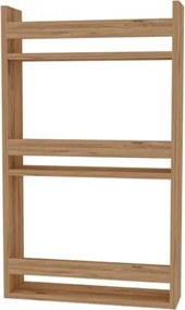 Mensola Sospesa Portariviste 3 Ripiani 54x14x90 Mara Rovere