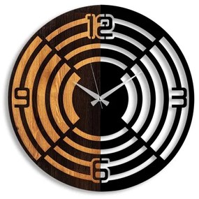 Orologio da parete diametro 56 cm 1xAA legno/metallo