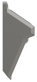 Applique Solare Rettangolare da parete IP65 con Sensore di Movimento Colore Bianco Naturale 4.000K