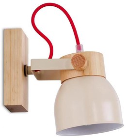 Luce Spot da parete VIANA 1xE27/60W/230V