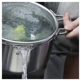 Tefal - Set di 10 pentole NORDICA in acciaio inox