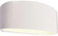 Applique LED moderna in alluminio pressofuso lampada muro doppia luce G9 220V COLORE BIANCO