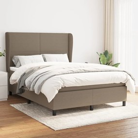 Giroletto A Molle Con Materasso Tortora 140x200 Cm İn Tessuto /