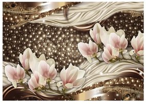 Fotomurale  Pearls and Magnolias  Colore Rosa, Dimensioni e Misure 100x70