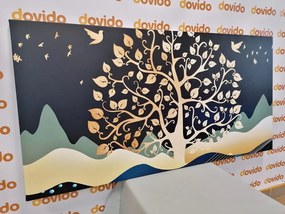 Stampa su tela – Albero della vita moderno