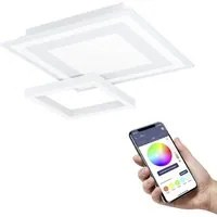 Plafoniera Bluetooth a Soffitto con Riquadri Led Savatarila Z