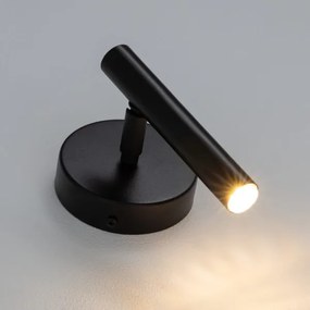 Luce Spot da parete STALACTITE 1xG9/2,5W/230V nero