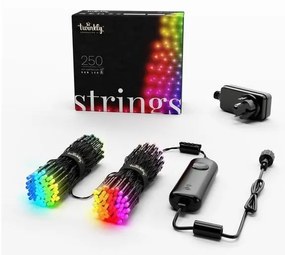 Twinkly TWS250STP-BEU - Catena LED RGB natalizia da esterno 250xLED 23,5m IP44 Wi-Fi