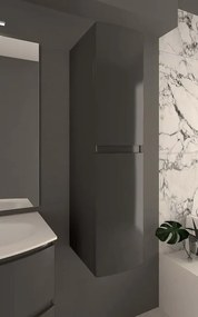 Colonna per mobile bagno Vague BADEN HAUS 2 ante P 38 x L 30 x H 130 cm grigio antracite