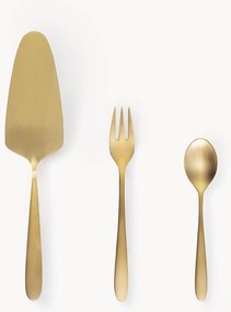 Servizio di posate per torta spazzolate opache Tulip, 6 persone (13 pz)