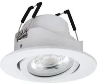 Faretto Ad Incasso Moderno Saliceto Z Alluminio Bianco Led Integrato 4,7W