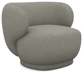 Poltrona grigia Hina – Makamii