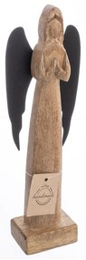 Statuetta in legno (altezza totale 27 cm) Angel – Orion