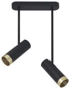 Faretto PORTO 2xGU10/10W/230V nero