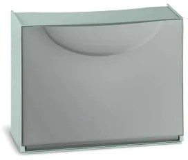 Scarpiera Terry Harmony Box polipropilene Grigio (51 x 19 x 39 cm)