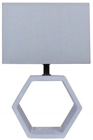 Lampada da tavolo VIDAL 1xE27/40W/230V grigio
