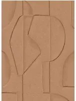 Eijffinger Carta da parati panoramica Sculpted Clay - Terra