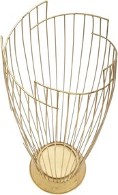 Porta Ombrelli Fashion Oro Ø28x69 cm in Ferro Oro...