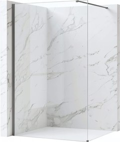 Parete doccia Rea Flexi Transparent / Titan 90