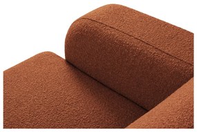 Divano angolare marrone in tessuto bouclé (angolo destro) Molino - Micadoni Home