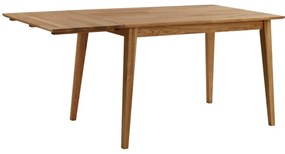 Tavolo da pranzo pieghevole in rovere naturale , 120 x 80 cm Filippa - Rowico