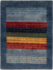 Gashguli Tappeto persiano 110x140 Blu (Iran) Annodato A Mano
