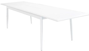 IMPERIUM - tavolo da giardino allungabile in alluminio 200/300x90