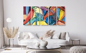 Quadri 5 pezzi – Arte astratta