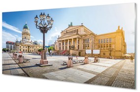 Quadro acrilico Germania Square Berlino Cattedrale 100x50 cm