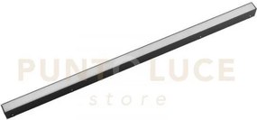 Lampada davinci line nero led 48v 20w 2300lm 4000k 60x2,8x2,2cm