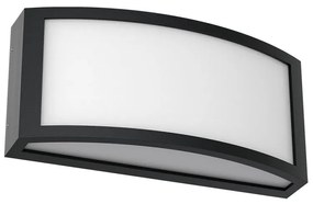 Applique Slim Design IP65 - E27 Nera Colore del corpo Nero