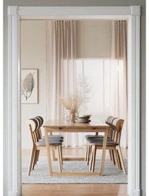 Sedie da pranzo grigie in set di 2 Kato - Rowico