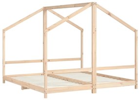 Giroletto per bambini 2x(90x190) cm in legno massello di pino