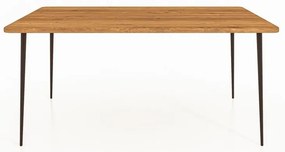 Tavolo da pranzo in rovere 160x90 cm Kula - The Beds