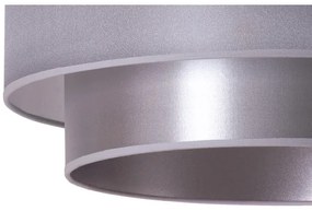 Duolla - Lampadario a sospensione con filo NANTES 1xE27/15W/230V diametro 45 cm argento