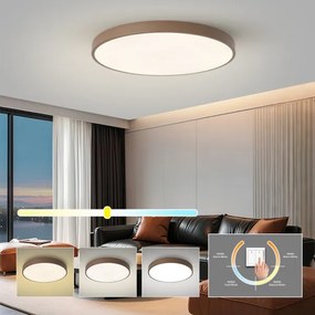 Brilagi - Plafoniera LED POOL LED/100W/230V 3000/4000/6000K 80 cm marrone