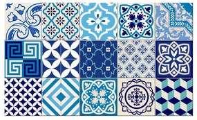 Set di 15 adesivi murali decorativi Seaside, 15 x 15 cm - Ambiance