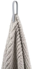 Gancio per asciugamani grigio chiaro in silicone 2 pz Loop – Zone