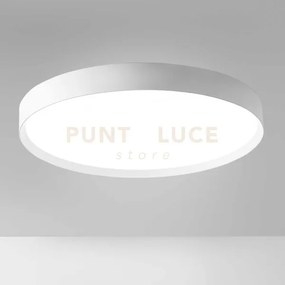 Ava p/g - plafoniera in alluminio bianco a led 3000-4000k 5300-5500...