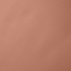 Lenzuolo con angoli color terracotta in percalle di cotone 90x190 cm Cotton Percale – Bianca
